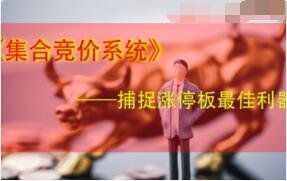波段战法：竞价体系进阶高级课程（视频+永久版指标）送基础版